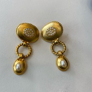 Gold Drop Earrings